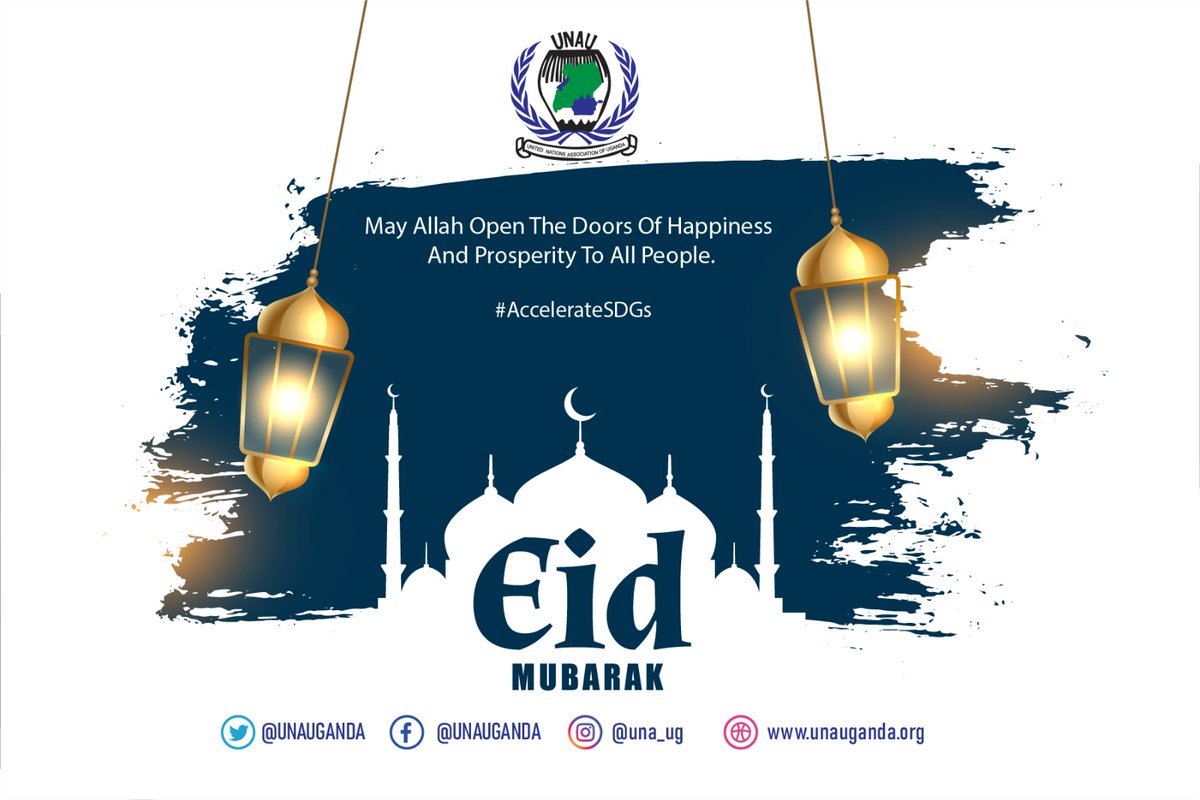 UNAUGANDA's tweet photo. "Allahu Akbar”, “God is great”.

@UNAUGANDA extends Eid al-Fitr Muslims, Eat sth sweet as its Customary before prayer.

This reminds us to Leave No one Behind through sharing, merry making &amp; All together for a Common Goal.

@BagumaRT @UNAFinland @jennikauppila @lynderlinda https://t.co/nWARmRc8Jm