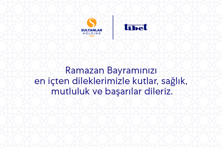 Ramazan Bayramınızı en içten dileklerimizle kutlar, sağlık, mutluluk ve başarılar dileriz.
