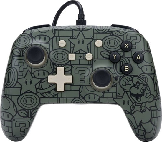 Wario64's tweet photo. PowerA - Enhanced Wired Controller for Nintendo Switch - Power-Up Mario is $11.99 at Best Buy https://t.co/wxgO3J0gON #ad https://t.co/zm0putadcN