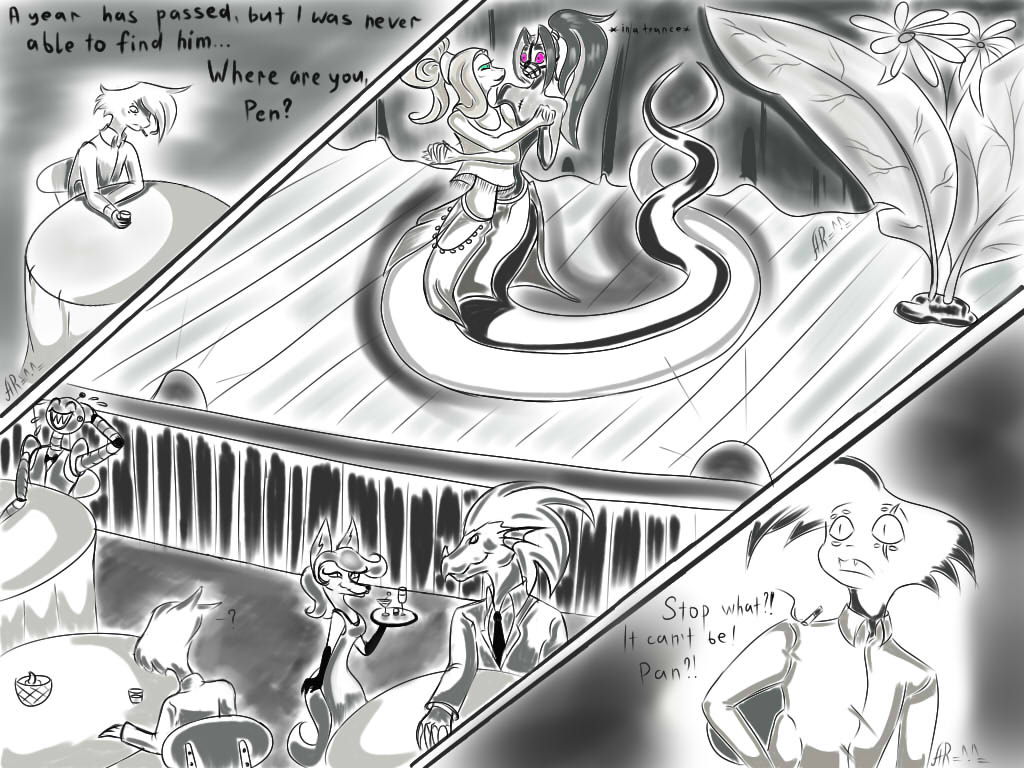 RemValter's tweet photo. A little nostalgic for "Missing Heart"
@panderp_123 must remember this. I'm sorry you had to edit the text for me🤭
#MissingHeart #HazbinHotelAU #PentNiss #Arackniss #sirpentious https://t.co/290TqLzvAe