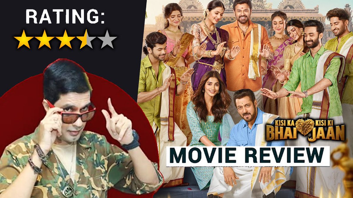 #SalmanKhan's energy is off the charts, full action mode, The stunts are jaw-dropping 🔥

#KisiKaBhaiKisiKiJaan Review By RJ <a href="/DIVYASOLGAMA/">RJ🇬️9⃣ Divya (दिव्य) Solgama</a>
Rating: ⭐️⭐⭐ 1/2 

Watch Review - youtu.be/BRM5A3lQNLc

<a href="/SKFilmsOfficial/">Salman Khan Films</a> <a href="/BeingSalmanKhan/">Salman Khan</a>  #ShehnaazGill #KisiKaBhaiKisiKiJaanReview
