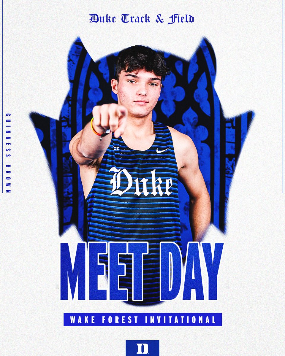 Business trip to Wake Forest 🧳

📍 Wake Forest Invitational | April 21st
📊 goduke.us/41KDPkD
📺 goduke.us/41L4Rsd (ACCNX)
🗓️ goduke.us/43PskKu

#GoDuke