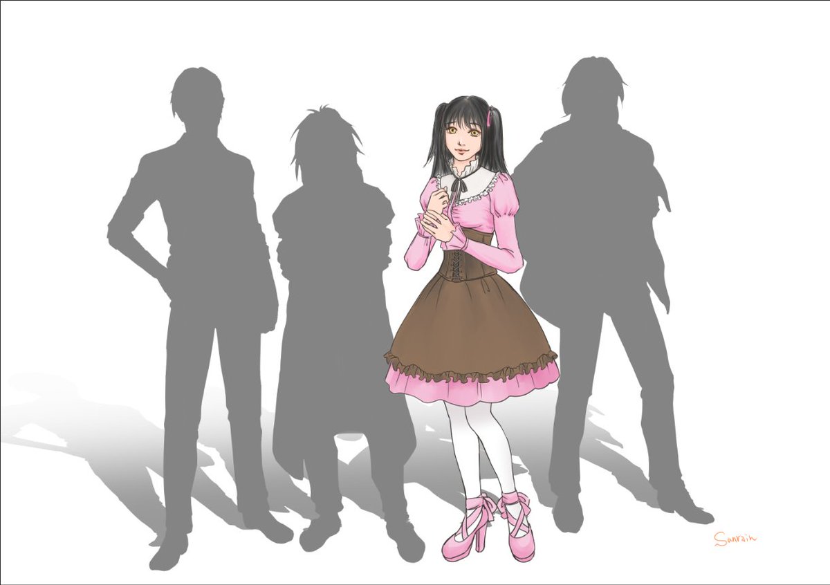 「こんな風にしたらカッコイイ、かな??? 」|サンレインのイラスト