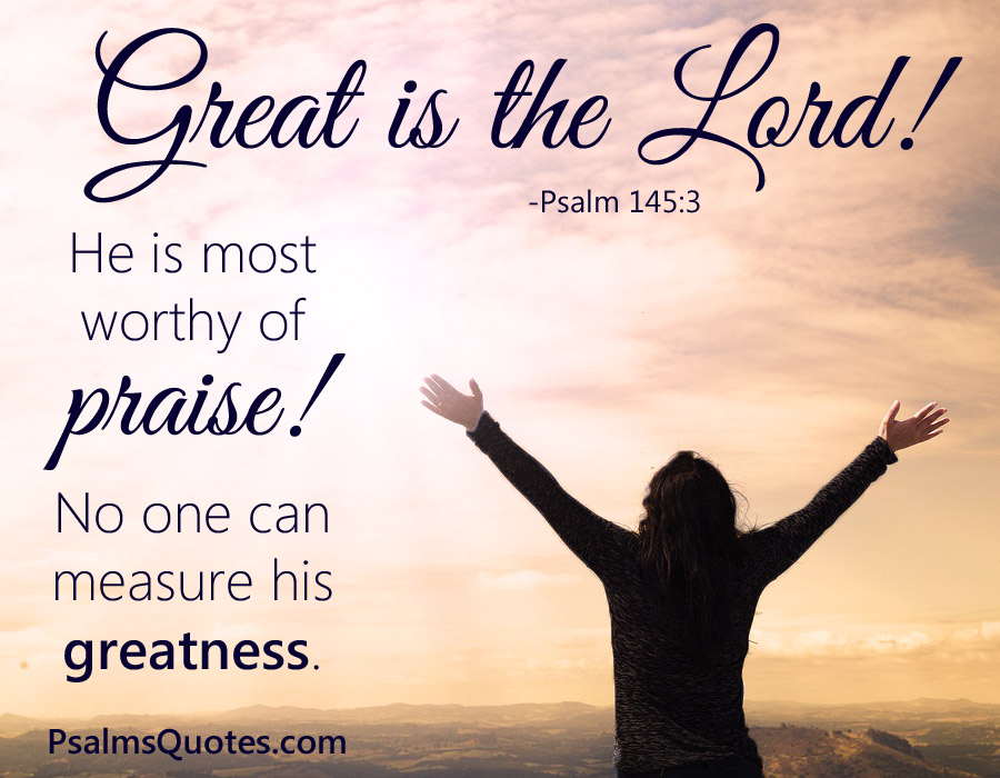 Our God is amazing so we should always praise Him in everything we do! Raise your voice today and say “Great are You Lord and most worthy of my praise'