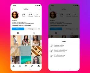 💡 ➡️ Instagram permet d’ajouter jusqu’à 5 liens dans sa bio : comment ça marche buff.ly/3mNtANy #veille #socialmedia