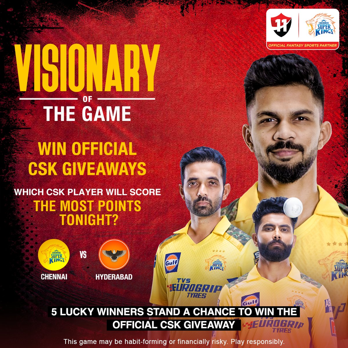 Vision11ofc's tweet photo. Mirror, mirror on the wall 🪞
Will your vision be the winning call? 🔊

Answer now and don't forget to build your team on #Vision11 📲

#ChennaiSuperKings #CSK #CSKvSRH @ChennaiIPL https://t.co/1TCsPs1uiP