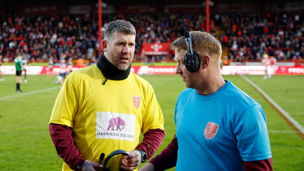 hullkrofficial's tweet image. Hull KR are delighted to confirm that assistant coaches, Brett Delaney and David Hodgson have both signed new extensions to keep them at the club until the end of 2025. ✍️🤝

Read more here 👉 bit.ly/444HeNp

#UpTheRobins🔴⚪️