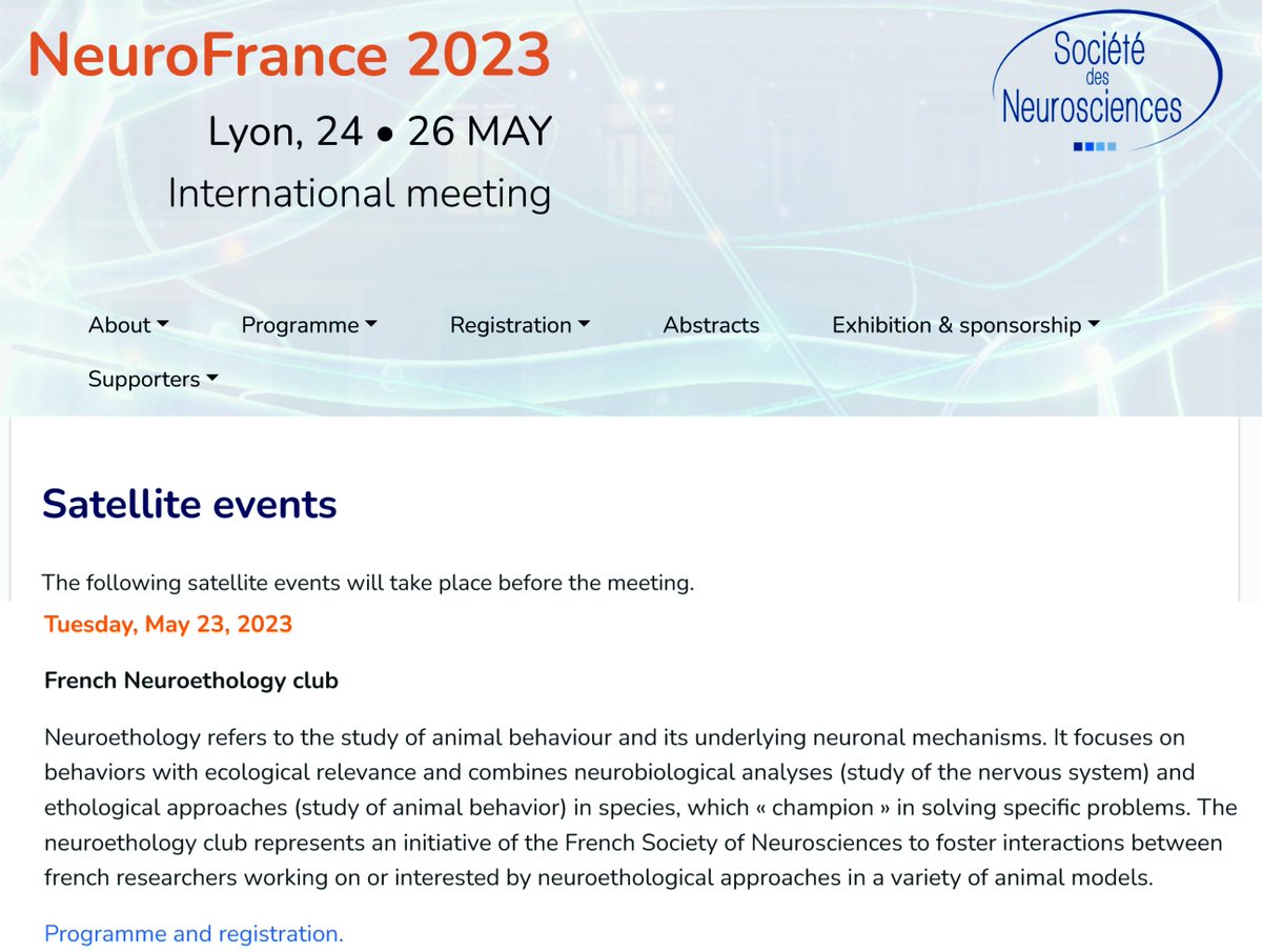 Martin Giurfa (@martingiurfa) on Twitter photo French Neuroethology Club Meeting, 23/05, Lyon, satellite to NeuroFrance 2023, the meeting of the French Soc. of Neurosciences, 24-26/05, Lyon. ๐๐ฒ๐ฎ๐ฑ๐น๐ถ๐ป๐ฒ ๐ณ๐ผ๐ฟ ๐ฎ๐ฏ๐๐๐ฟ๐ฎ๐ฐ๐ ๐๐๐ฏ๐บ๐ถ๐๐๐ถ๐ผ๐ป: ๐๐ฃ๐ฅ๐๐ ๐ฎ๐ฐ๐๐ต. ๐ผ๐ฅ๐ฅ๐ก๐ฎ ๐๐ค๐ง ๐จ๐๐ค๐ง๐ฉ ๐ฉ๐๐ก๐ /๐ฅ๐ค๐จ๐ฉ๐๐ง! French Neuroethology Club Meeting, 23/05, Lyon, satellite to NeuroFrance 2023, the meeting of the French Soc. of Neurosciences, 24-26/05, Lyon. ๐๐ฒ๐ฎ๐ฑ๐น๐ถ๐ป๐ฒ ๐ณ๐ผ๐ฟ ๐ฎ๐ฏ๐๐๐ฟ๐ฎ๐ฐ๐ ๐๐๐ฏ๐บ๐ถ๐๐๐ถ๐ผ๐ป: ๐๐ฃ๐ฅ๐๐ ๐ฎ๐ฐ๐๐ต. ๐ผ๐ฅ๐ฅ๐ก๐ฎ ๐๐ค๐ง ๐จ๐๐ค๐ง๐ฉ ๐ฉ๐๐ก๐ /๐ฅ๐ค๐จ๐ฉ๐๐ง!
