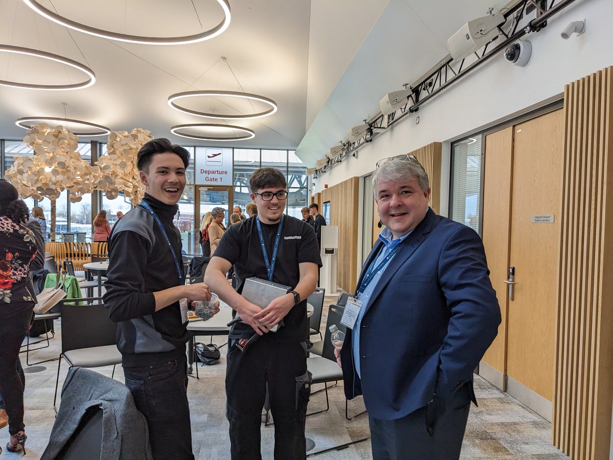 Marshall_Skills's tweet photo. It wouldn't be the #MarshallSkillsSummit without some impromptu hand skills activities! During a break, our apprentices challenged guests to test their riveting abilities—in between cups of coffee and pastries, of course. https://t.co/skxtS1Vcb6