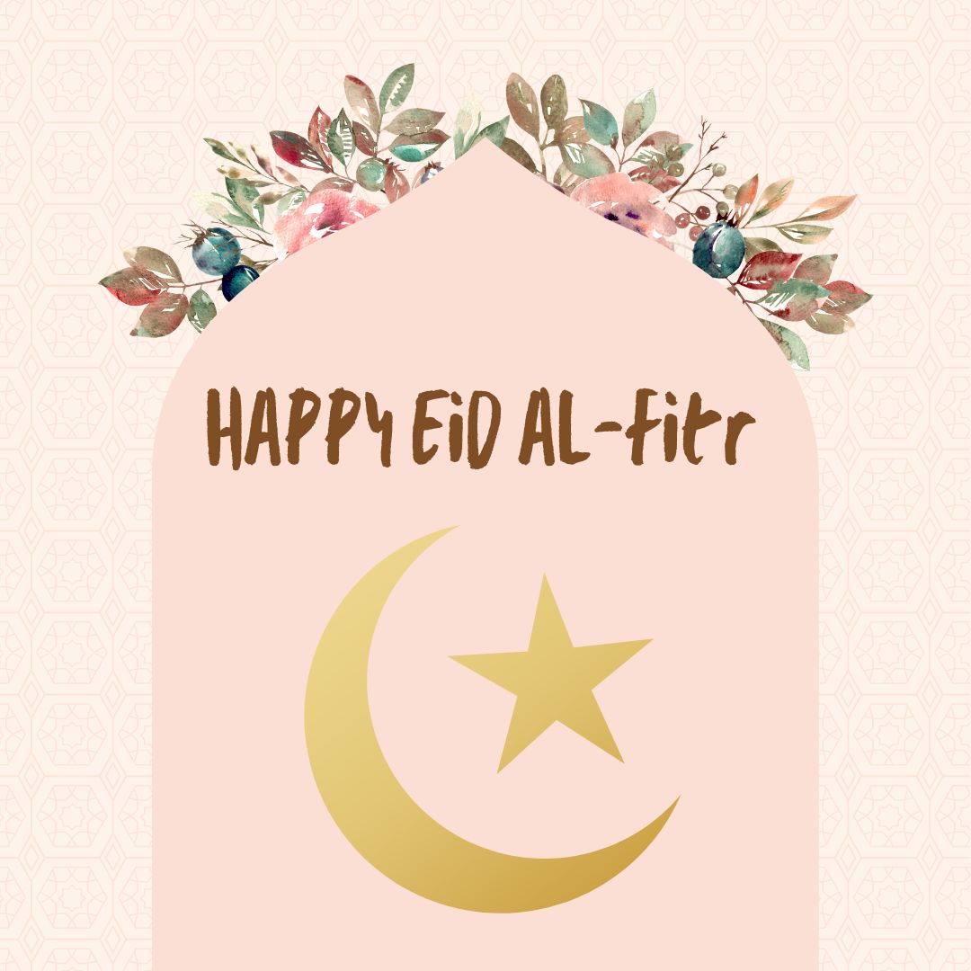 Today (Friday 21 April) is Eid al-Fitr (also known as Eid ul-Fitr) a religious holiday which marks the end of Ramadan.

We wish you a happy Eid al-Fitr or Eid ul-Fitr!