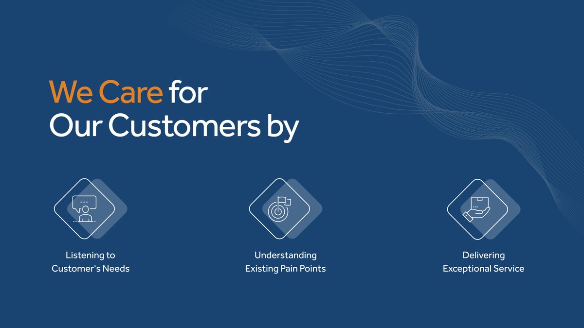By listening to our customers’ needs, understanding their pain points, and delivering exceptional service, we can create lasting relationships and drive business success. #CustomerFocus #CustomerExperience