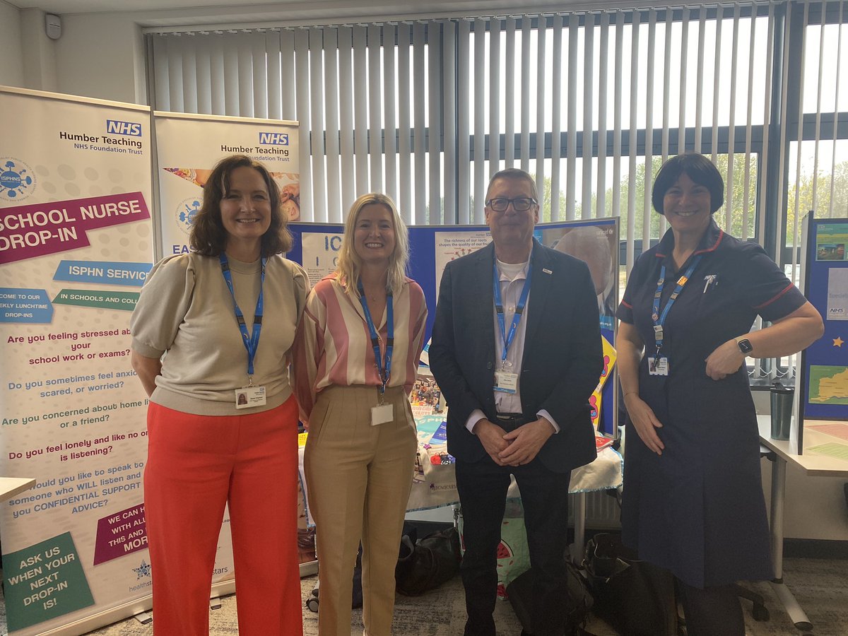 <a href="/ISPHNS/">East Riding 0-19 (25) ISPHN Service</a> meet Mike None Exec <a href="/HumberNHSFT/">Humber Teaching NHS Foundation Trust</a> <a href="/NHSProviders/">NHS Providers</a> @julianhartley1 Buzz in the room. Full of chatter around out children’s services <a href="/MicheleMoranCEO/">Michele Moran</a>