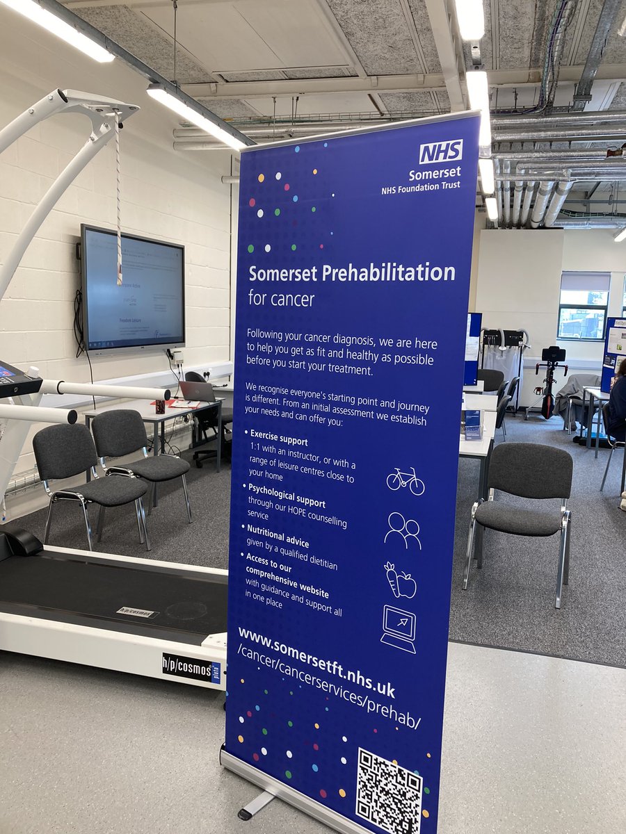 Fabulous to have a full Prehab Hub with patients this morning :)