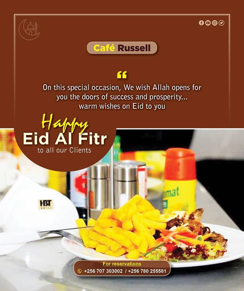 CafeRussellKLA's tweet photo. #EidUlFitr  @Mamerito  for the most perfectly prepared meal for Eid day trust us to not disappoint you ,at the most affordable price catch yourself a meal to remember this eid day #caferussell https://t.co/j8XHAT1sZv