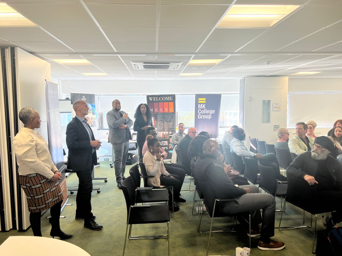 ‘A room full of power and energy’! Our Spring event was a huge success with <a href="/LalTawney/">Lal</a> speaking on #BusinessStrategy and a number of #LocalBusiness showcases. A huge thank you to <a href="/MKComFoundation/">MK Com Foundation</a> for hosting us in <a href="/Fairspacemk/">Fairspace MK</a>. #BridgeBuilders #DEI #LoveMK