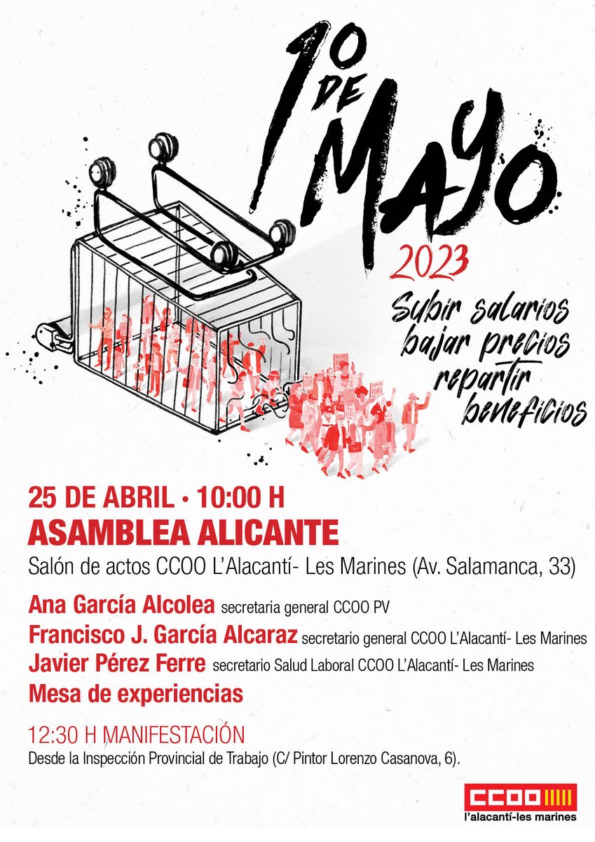 CCOO l'Alacantí-Les Marines tweet media