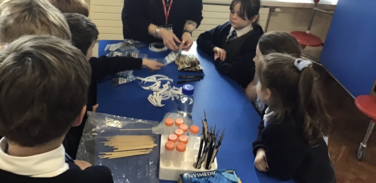 MrJonesBVP's tweet photo. Year 4 had a brilliant archaeology workshop yesterday. We had a great time exploring lots of artefacts and learning about chromatography @BelleValeSchool https://t.co/Asa8eoC6O1