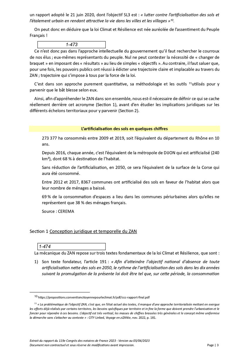 CongresNotaires's tweet image. [6e EXTRAIT DU RAPPORT] 119 #CongresNotaires, 27-29 sept 2023 à @DeauvilleFr, #logement 
#Développer l'offre de logement  
A découvrir =&amp;gt; 
- Equipe et thème : lnkd.in/eMuM_FDi
- Clip : lnkd.in/eQbYR7Rd   
- Extrait : Accroitre l'offre de logements à l'aune du  Z.A.N