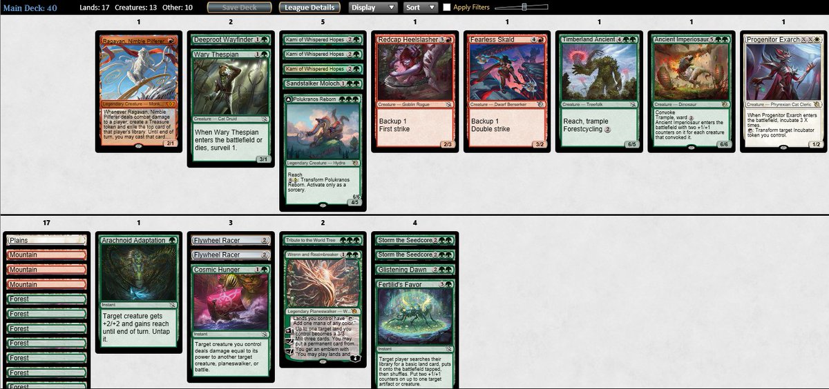 infestedMTG's tweet image. I've solved the format, everyone. Just draft these kinds of decks