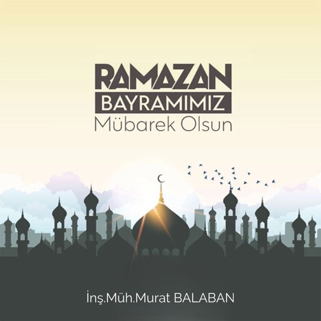 muratbalaban41's tweet photo. Mübarek Ramazan Bayramı’nın İslam Alemi’ne ve insanlığa hayır, bereket ve sağlık getirmesini diliyorum.

Rabbim sevdiklerimizle nice huzurlu bayramlara erişmeyi nasip etsin. https://t.co/CKlPtvZzNN