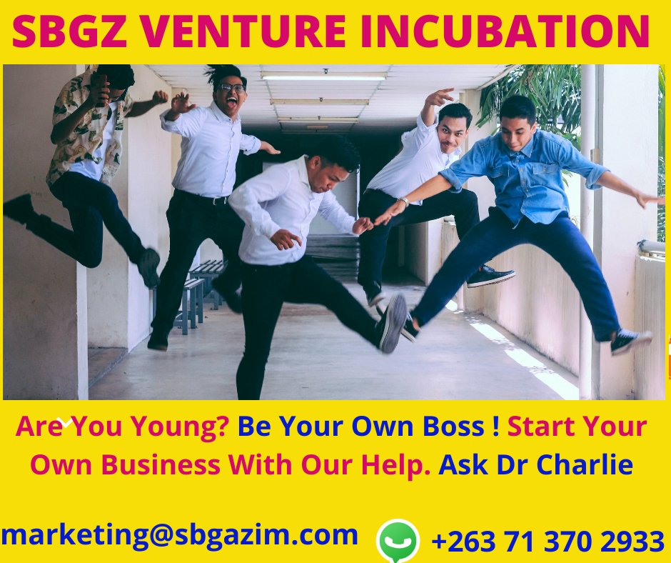 GatewaySmall's tweet photo. Are you Zimbabwean? Young and Ambitious? Start your #ownbusiness and be your #ownbusiness. Contact #drcharliezim of #sbga for effective #businessmodels and #businessmentorship. Email: marketing@sbgazim.com https://t.co/8Ln3Skos94 With SBGZ You Can Do Much More! https://t.co/jy07w4Xixu
