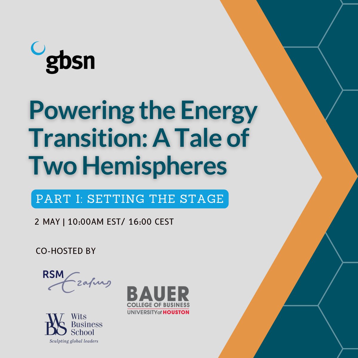 witsbschool's tweet photo. Sign up for the first episode in our webinar series exploring key elements of the energy transition journey, through the lens of the global north and global south. Register here for the online-only event at 5pm on 2 May (SAST): https://t.co/7bSwZpMUuD #WitsBusinessSchool https://t.co/v5UzypK5Jf