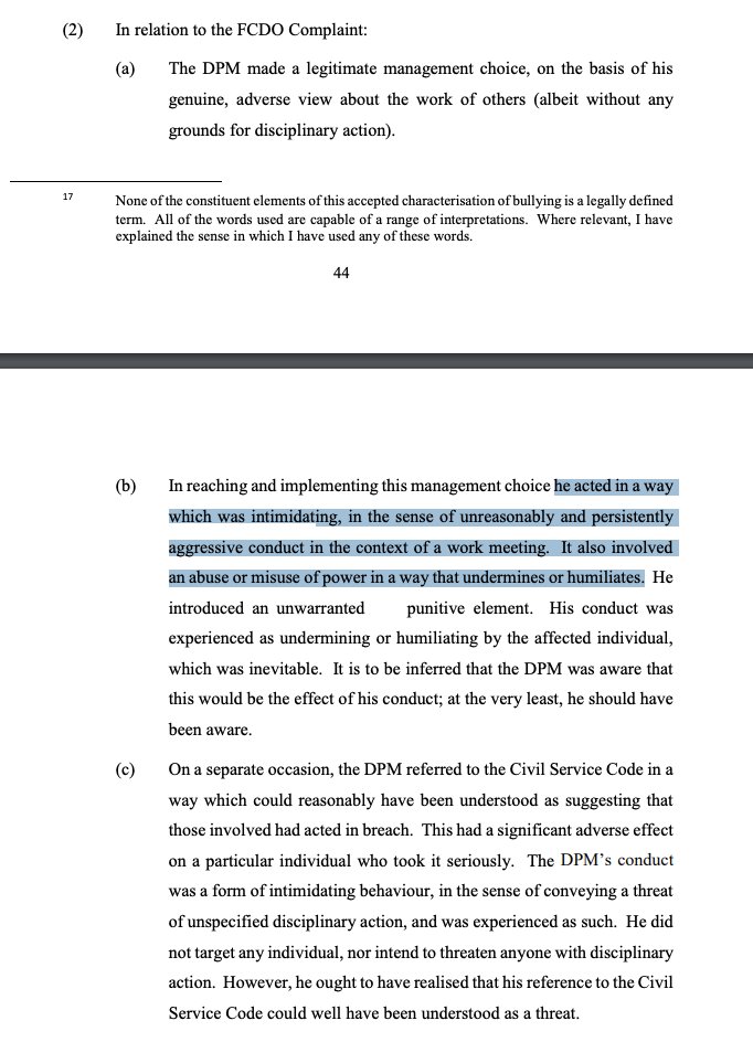 Tom harwood on twitter claims against raab upheld by tolley 1 fcdo
