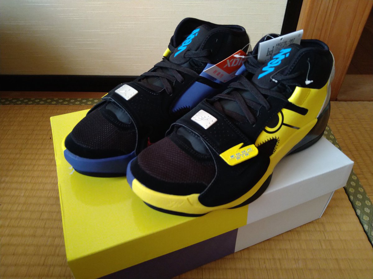 nyimk_b's tweet photo. Jordan Zion2xNARUTO PF
ちょっと前の投票で1位となったザイオン2のナルトコラボ
これは実物メッチャカッコいいわ✨✨
#ZION2
#ナルト https://t.co/Iou18vMSSx