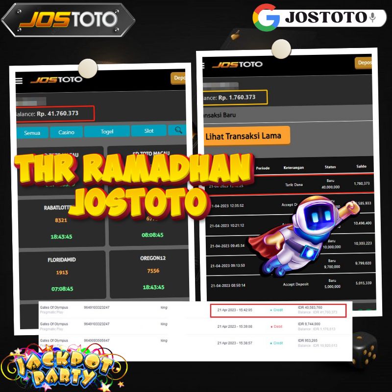 SitusJostoto's tweet photo. JACKPOT Lagi boskuu... 🔥🔥🔥

Selamat kepada member JOSTOTO ID King*** Jackpot Slot Pragmatic Gate of Olympus  Sebesar 40.000.000 juta dan wdnya sudah sukses Terkirim ya boskuuu 🥳🥳

info prediksi Jitu Akurat dan game Gacor ?
👉https://t.co/UZMWTCOIwi

#Jostoto #Jackpot #JackpotSgp #situsjudionline  #situsresmi  #Pastibayar #Situsgacor #slotonline #slotgacor #thr #thrramadhan #thrjostoto #jackpotthr #thrslot #berkahslot #slotterbaru #berkahramadhan #slotgacorhariini #pgsoft #pragmaticplay #situstogelhadiahterbesar #pastijp #Livegame #SitusLivegame #jackpotlivegame #livegamebaccarat #baccarathoki #ramadhan #berkahramadhan #bulansuciramdhan #jackpotramadhan #jpslotramadhan