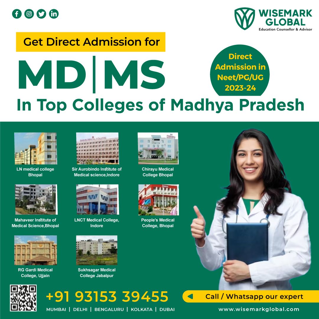 Hurry up and grab your MD, MS Degree!! Just give us a call and we will guide you through the entire process for booking your seat in top colleges of Madhya Pradesh.

#study #StudyinIndia #topprivateuniversity #topprivatecollege #neetpg #neetug2023 #md #ms #mds #dr #MadhyaPradesh