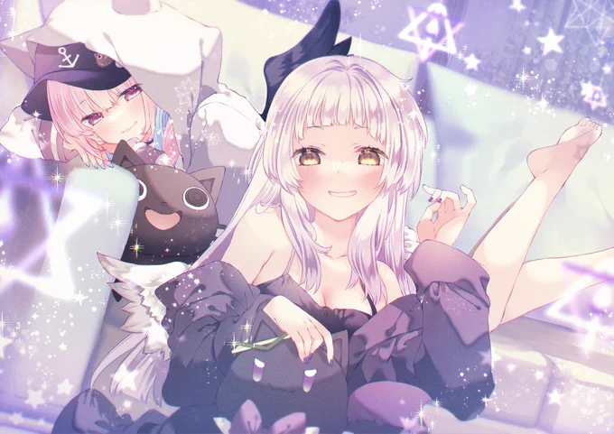 秘密のおしゃべり(*˘︶˘*).。.:* #あくあーと #シオンの書物 