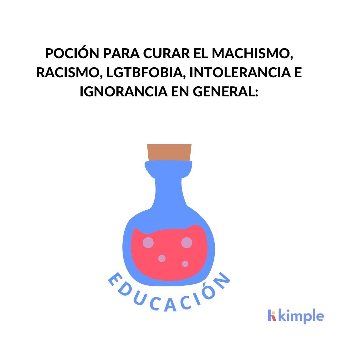 ¡Una poción poderosa para transformar el mundo! 💪🏽📚 
La educación es la clave para erradicar estas problemáticas que aún persisten en nuestra sociedad. 🌎🔎 

#EducaciónParaTodos #Innovación #educacion #igualdad