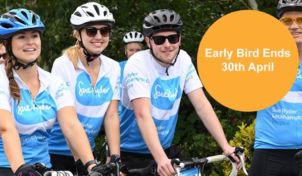 #EarlyBird entry closing 👇
Saddle up and join #Team <a href="/Sue_Ryder/">Sue Ryder</a> 
5 Routes to choose from, hot food Voucher for all online entries, #Bike #Mechanic support, feed stations &amp; much more 💙 #Ride the #Cotswolds 🚴
britishcycling.org.uk/events/details…