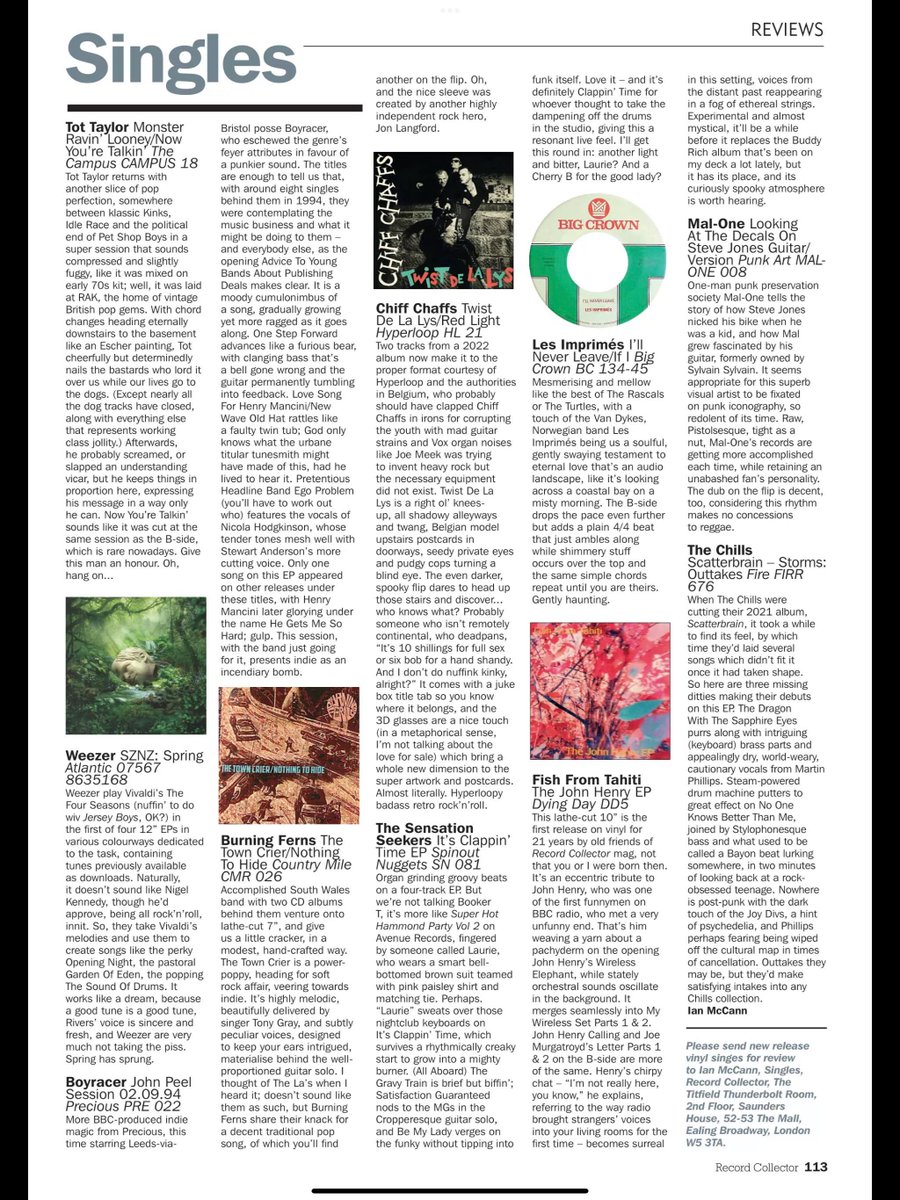 PrecRecs's tweet image. #Boyracer - 'Indie as an incendiary bomb' ... @emoresponse Stew is gonna love this review ! Thanks to Ian McCann and @RecCollMag ... you know where to go for the vinyl, I hope.