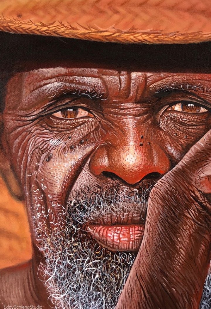 prazzlearts's tweet photo. "contentment"
Art by @eddybeuer
#identity #details #art #hyperrealism #painting #authenticfaces #oldfaces #African #oiloncanvas #Kenyanart https://t.co/zfrIXvlXJw