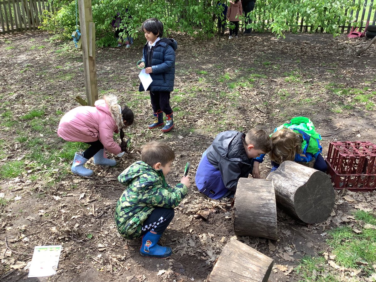 BHPSMansfield's tweet photo. Year 1 Forest School begins again for the summer term. We had great fun exploring the new growth and practising our forest skills. #1SH https://t.co/ofAlveq6Pz