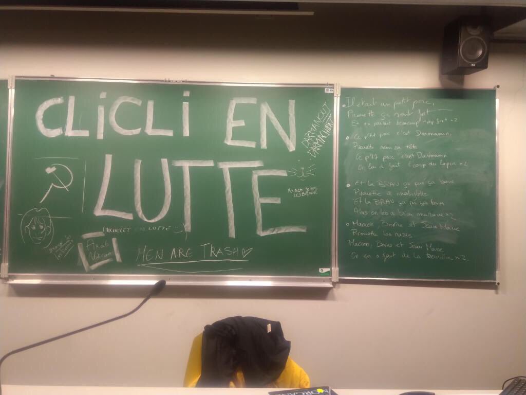 CoordEtudiante's tweet photo. L’occupation continue au campus de Clignancourt https://t.co/SXjlf7J4oX
