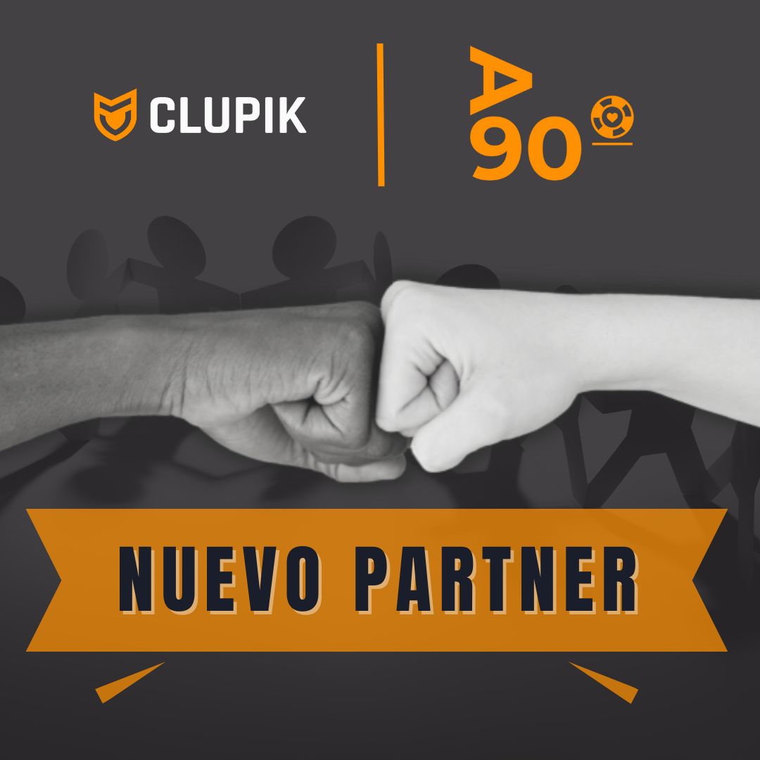 Acuerdo colaborativo entre Clupik &amp; <a href="/a90grados_/">A90Grados</a>, una empresa creada para la prevención de la ludopatía, juegos de azar y sobre el uso responsable de los videojuegos.   

👉🏼Conoce más en: clupik.com/solutions/a-90…