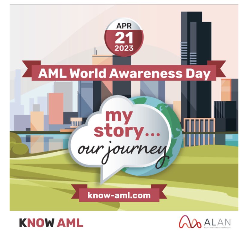 💥 WORLD AML DAY 💥
Tommy was an AML Warrior x 2.  
Acute Myeloid Leukemia is a beast but Tommy was amazingly stoic in his fight; always joking and smiling in the face of adversity. #KnowAML 🧡 
#mystorymyjourney