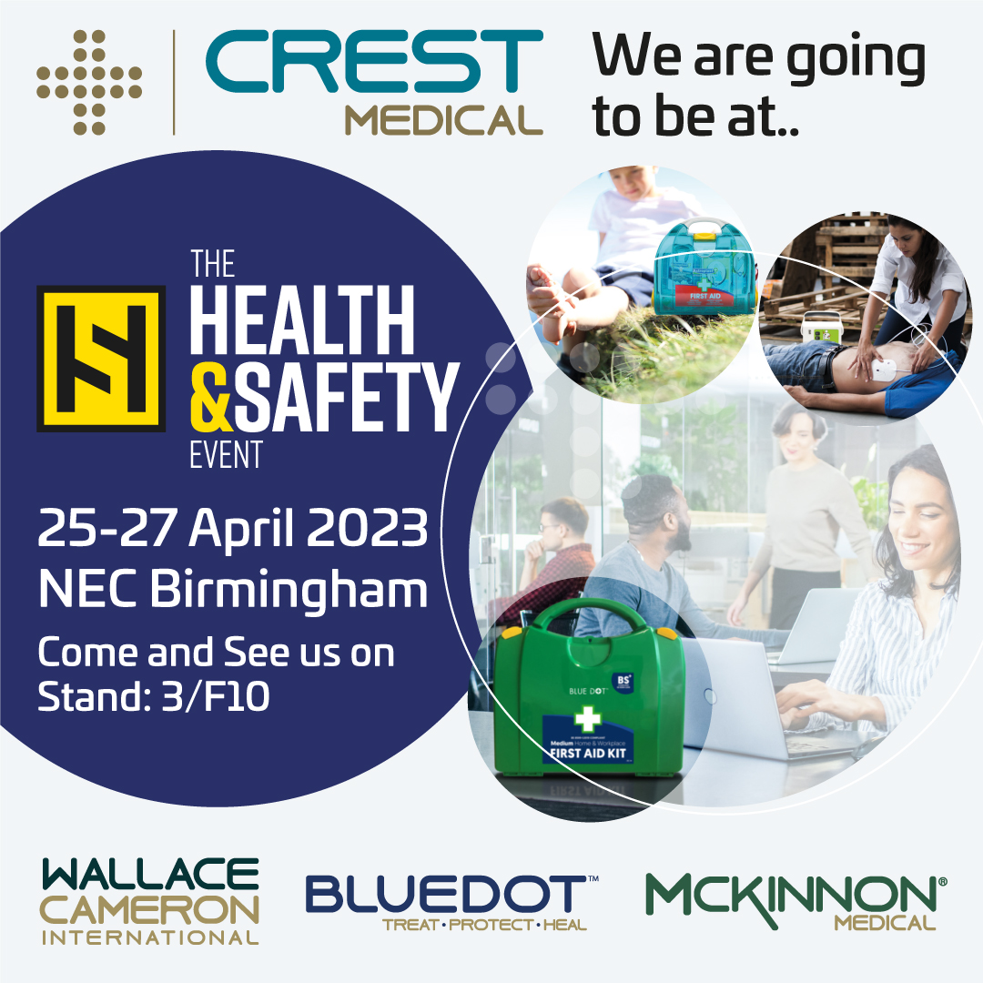 WallaceCameron3's tweet photo. Come and see the team at the Health &amp; Safety Event at NEC Birmingham next week. We will be using this event to showcase our new brand and show you the new feel of the Crest Medical Group. We look forward to seeing you! 
 #NECBirmingham #healthandsafetyevent https://t.co/IOZKGYWpPf