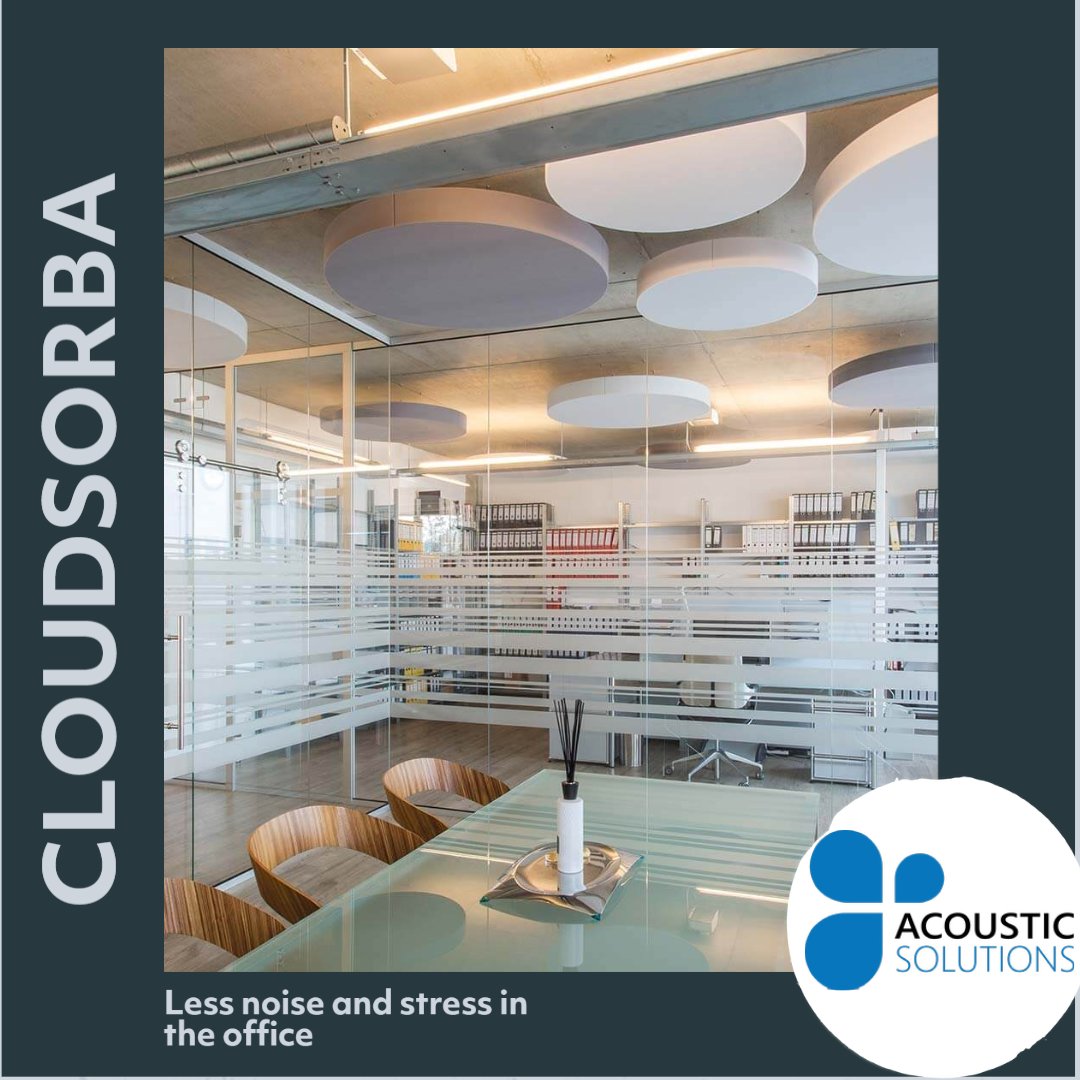 Say goodbye to boring suspended ceilings and hello to Cloudsorba® acoustic panels! Our innovative method of absorbing reverberant noise in rooms offers stunning visual effects of acoustic ‘clouds’ on a ceiling space.

Call us on: 01 545 0044