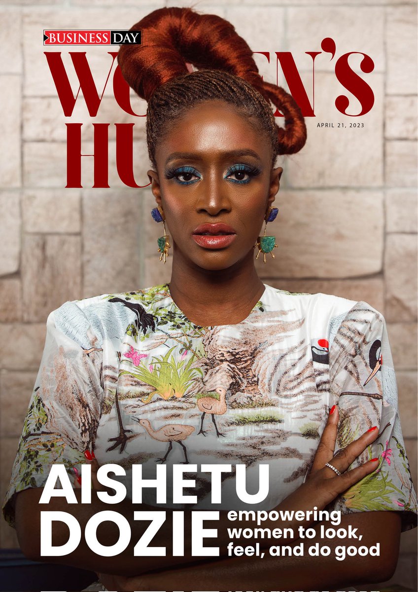 kemi_ajumobi's tweet photo. Read today's edition of Women's Hub by clicking here https://t.co/a0RmmfAxlU
We have @TheAishetu on cover and she shares her trials&triumphs as the #CEO of #Bossycosmetics , being on the list of #oprahsfavoritethings amongst other juicy stories
#Aishetudozie
#leadinglady https://t.co/FeZFSPUtBK