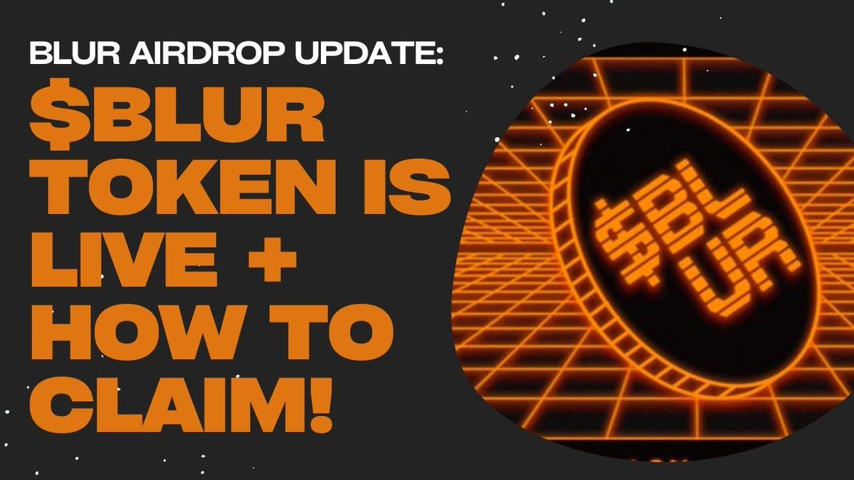 🚨🔥 AIRDROP Alert Season 2🔥🚨 

🎁 Claim 2000 $BLUR = $5,000 USD
🔥 360,000,000 BLUR was distributed.

Join Presale
Buy 0.01 BNB = 2,222 $BLUR
Buy 10 BNB = 2,222,222 $BLUR

👉 Claim $BLUR 👉 bluurdaoglobal.online/?ref=0xd6d40f7…

Contract Address: 0x1082cc36bd907c6A5866502E6b2054Ff8D2CA337