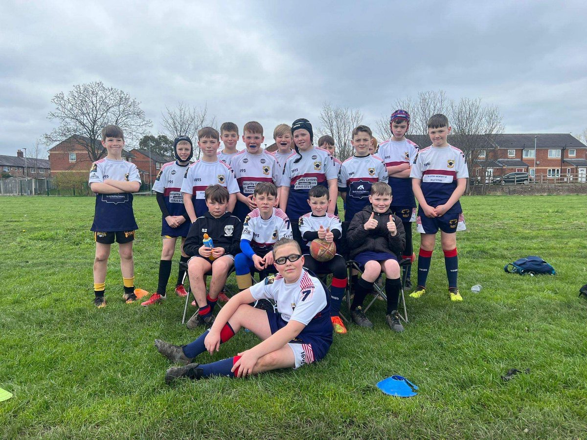WWRLFoundation's tweet photo. Warrington community clubs @BankQuayBulls &amp; @CulchethEagles U12s have united to ensure their players can still play, winning their 1st match together last weekend 🏉

Both clubs are still looking for players to join their U12s, Email leemitchell@warringtonwolvesfoundation.com https://t.co/qL640ynvr8