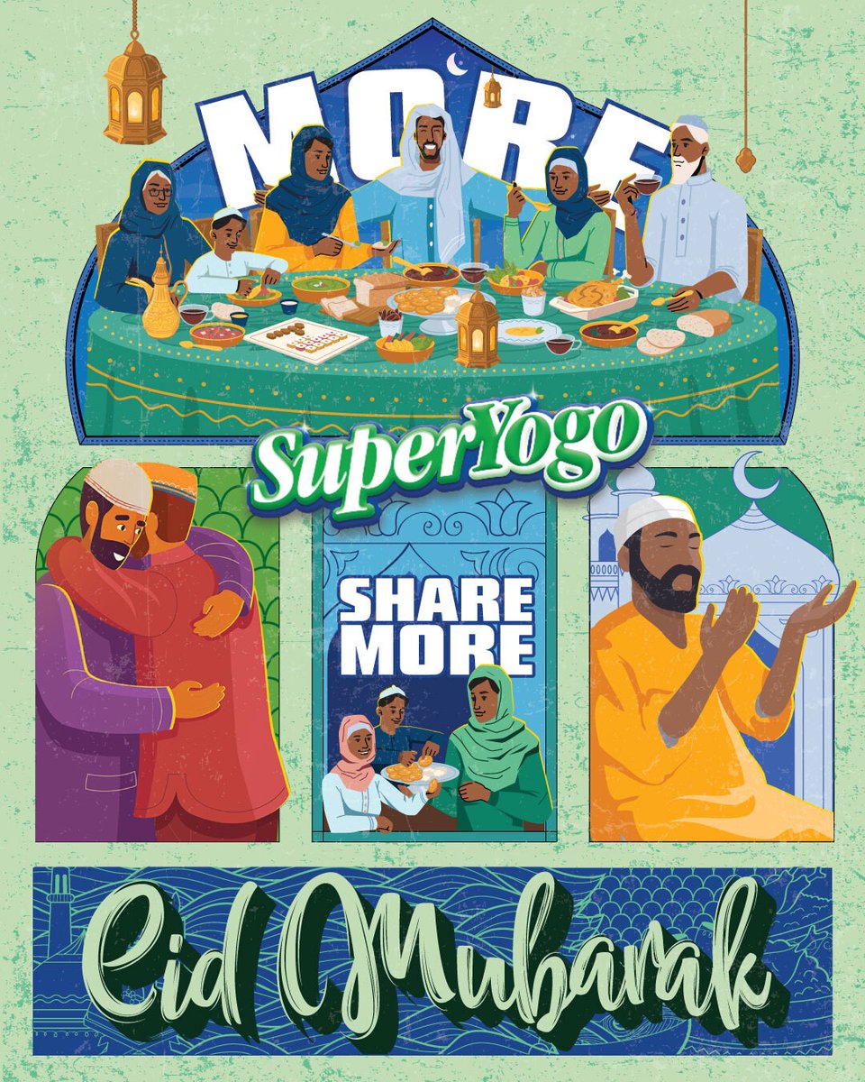 SuperYogoGhana's tweet image. Eid Mubarak to all our super fans!

#superyogo #goformore