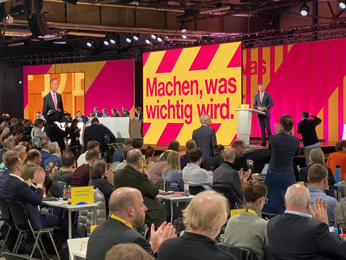 Opening speech of Christian Lindner at the FDP Convention in Berlin