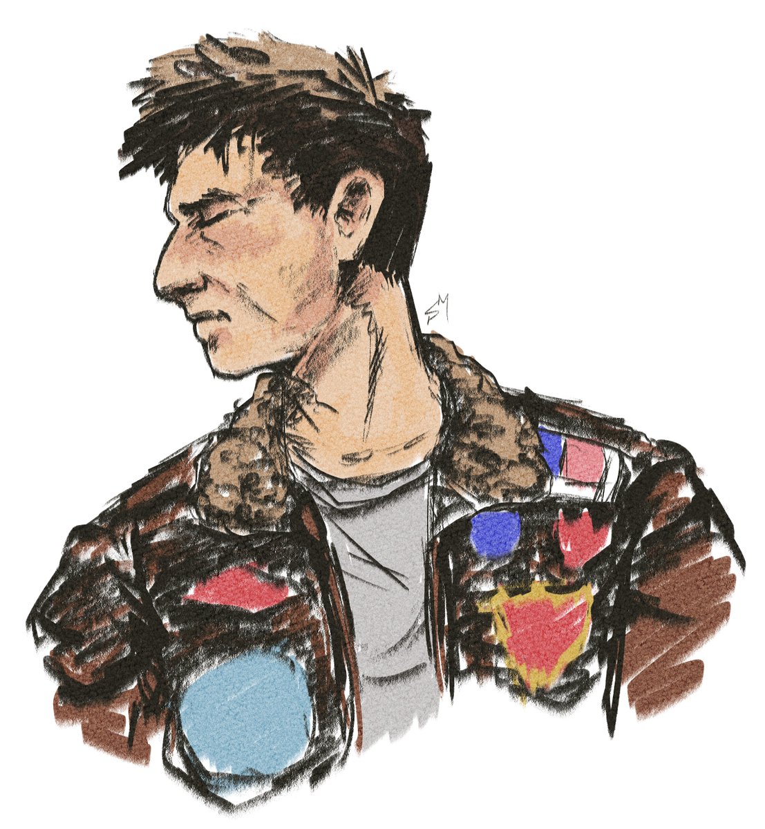 sambles_studio's tweet photo. 🐺
#TopGun #Fanart #Maverick #PeteMitchell https://t.co/9cL9lzZ450