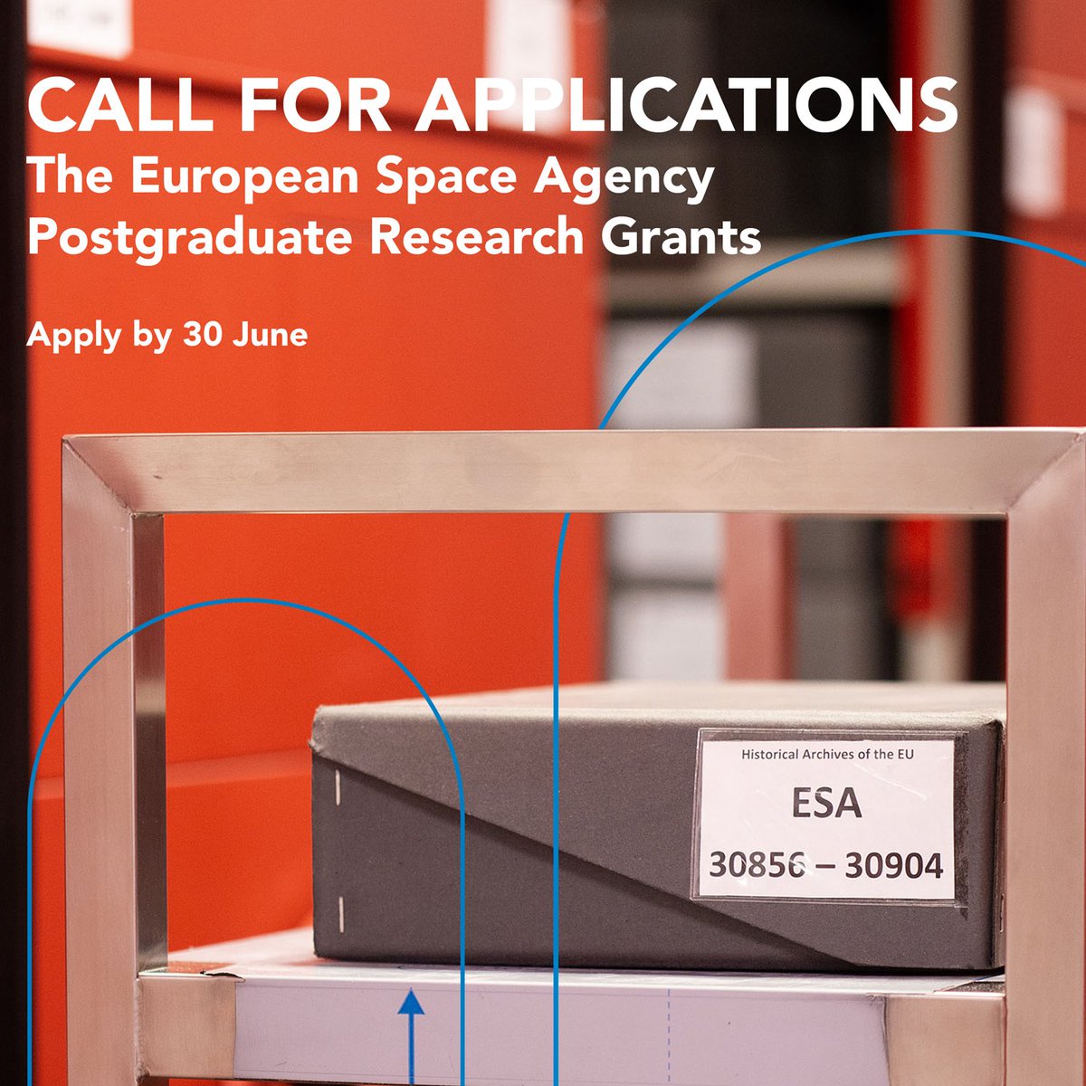 The ESA Research Grant, funded by the @ESA_History, supports research on the origins of the European Space Agency in the fonds found at the #HAEU. 📆 Apply by 30 June: loom.ly/tFv5zGA #ESAarchives