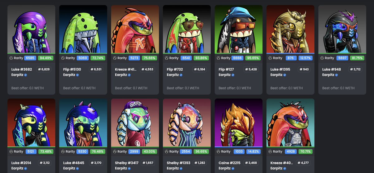 polkaguy's tweet photo. Floor was Looking Juicy,
So, i Swept 12 More Beautiful #Pitz 🧹🧹
Welcome All New @EarpitzNFT to a Safe Home 💎🤝
Another @Yogapetz and @ZenByTaiji WL secured. 🎁🎁
And Also Ready for #Crew 😎
Bullish on @alex_taiji and @keung https://t.co/RUUe71tPPa