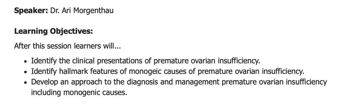 TeleGraf today! 11 am EST. Genetics of Premature Ovarian Insufficiency by Dr. Ari Morgenthau, endocrinologist and adult genetics fellow <a href="/UofT_DoM/">Department of Medicine University of Toronto</a> 

Register here: us06web.zoom.us/webinar/regist…